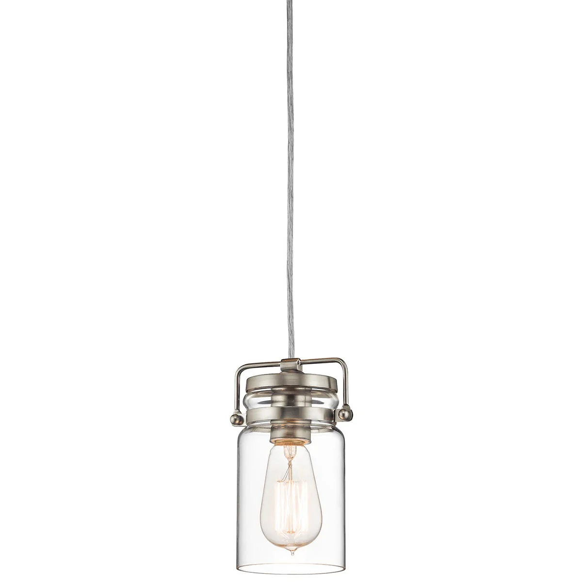Brinley 1 Light Mini Pendant - Various Finish