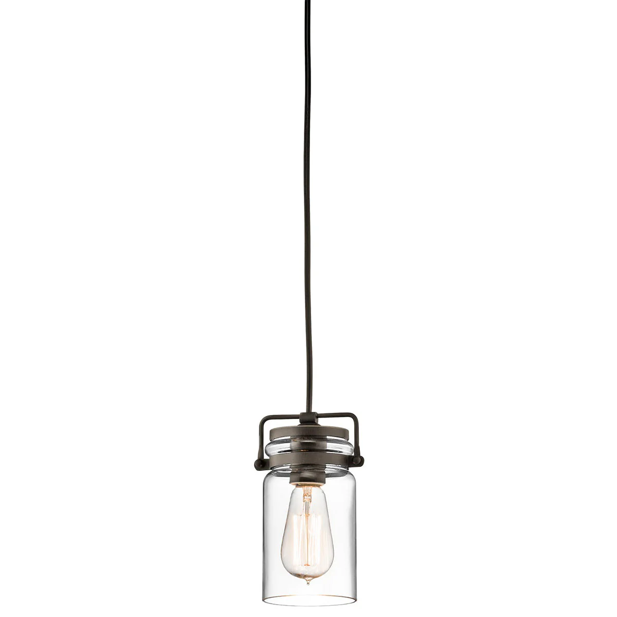 Brinley 1 Light Mini Pendant - Various Finish - Image 2