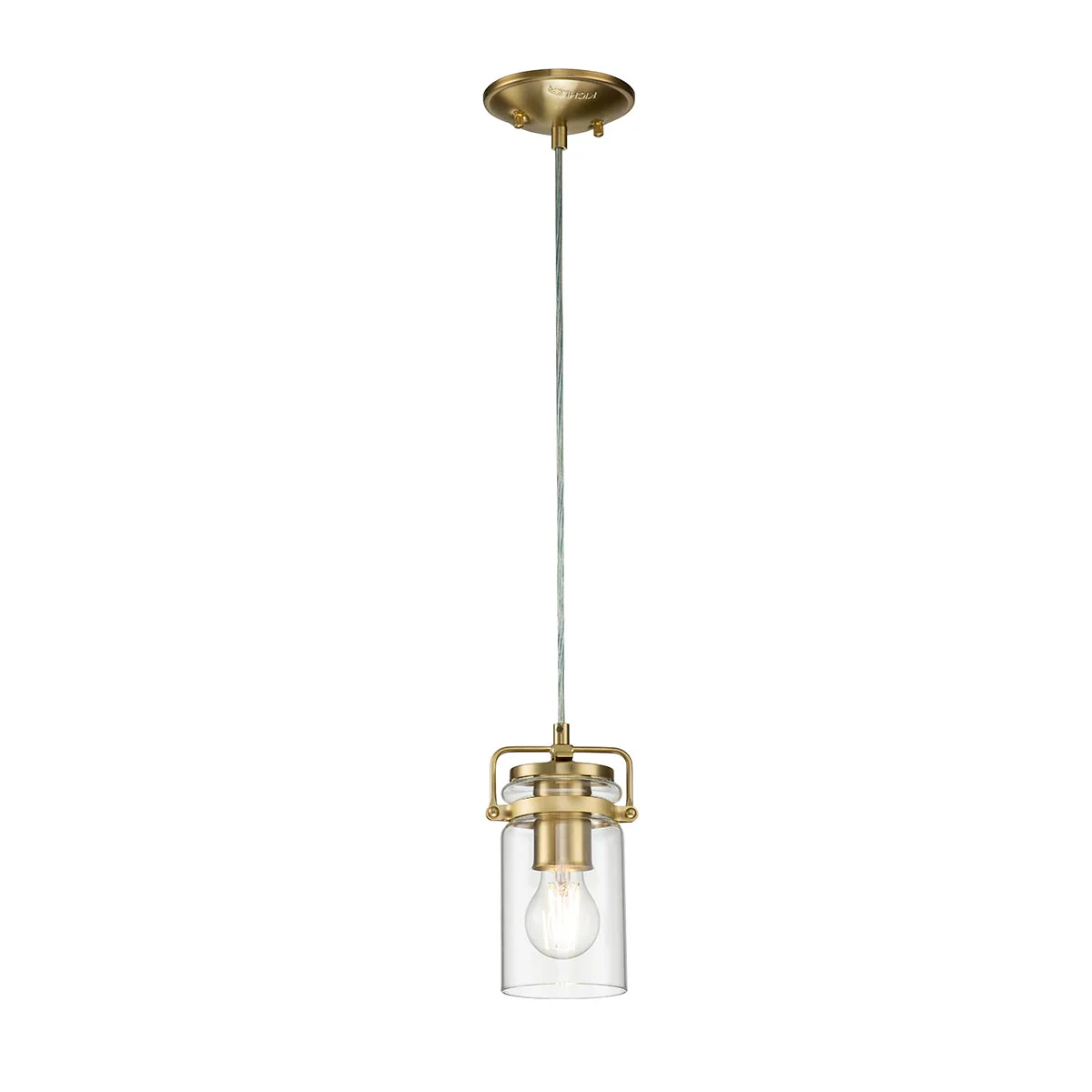 Brinley 1 Light Mini Pendant - Various Finish - Image 6