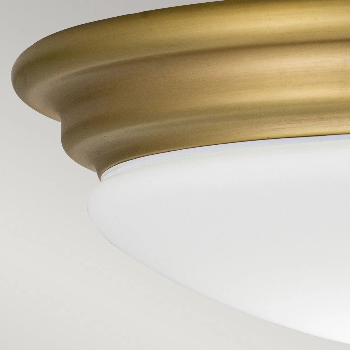 Brompton Flush Bathroom Light IP44 - Polished Chrome / Polished Brass / Brushed Brass - Image 4