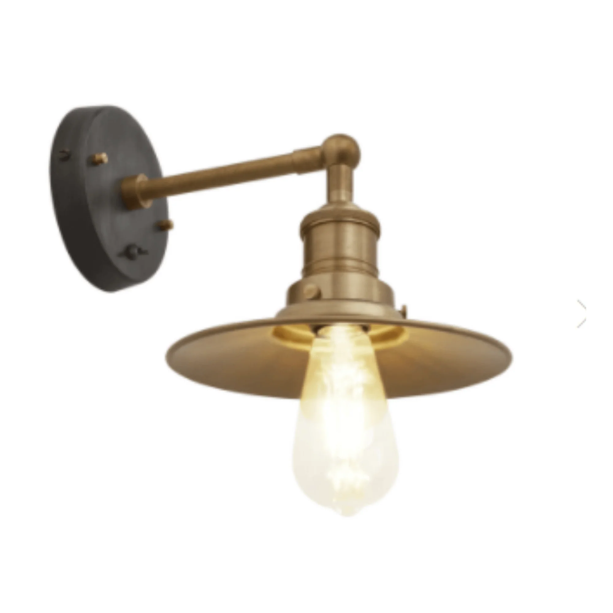 Brooklyn 8" Flat Outdoor Wall Light - Various Finishes