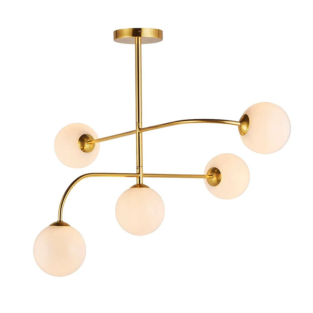 Bubble 4Lt/5Lt Semi Flush Ceiling Light