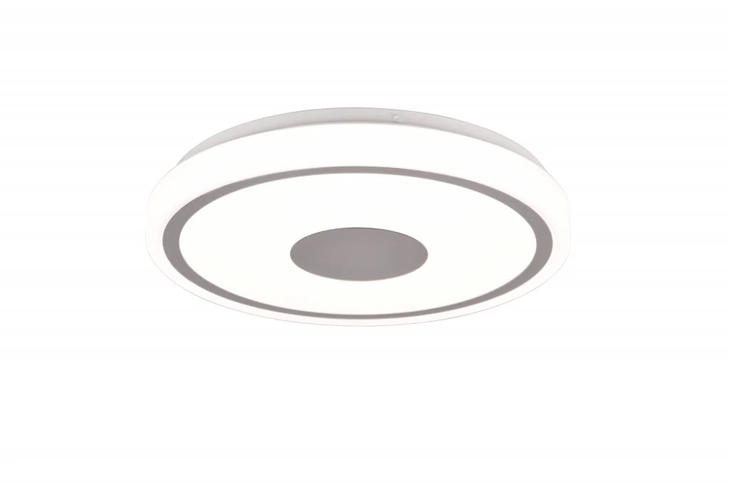 Bunda Flush Ceiling Light - Black / Chrome - Image 11
