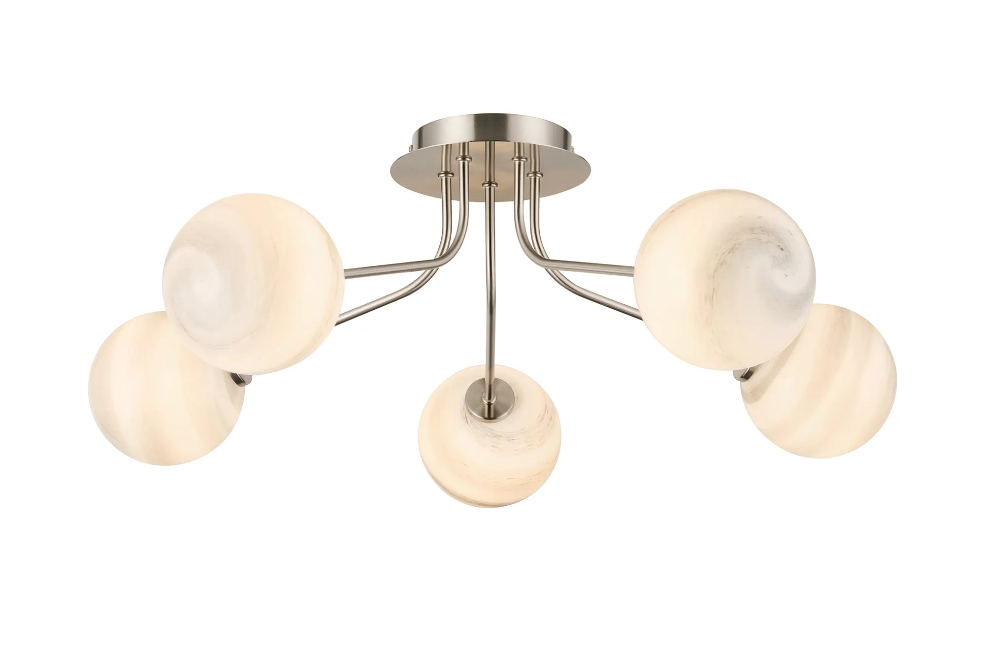 Caledon Semi Flush Light, 5 Light - Various Finishes - Image 15