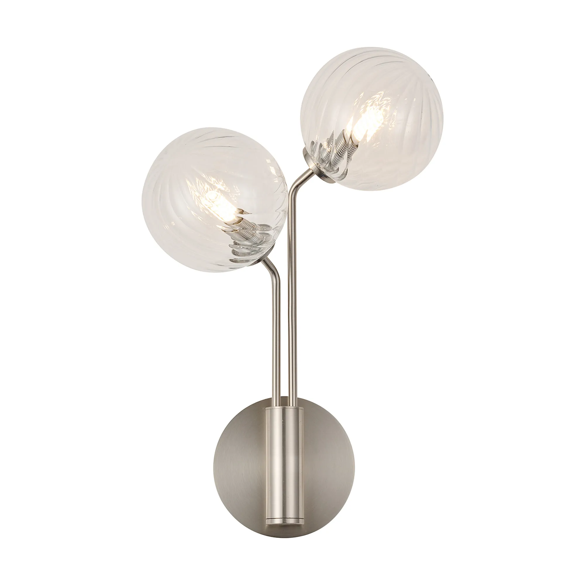 Caledon Wall Light, 2 Light G9 Various Glass Finishes - Image 58