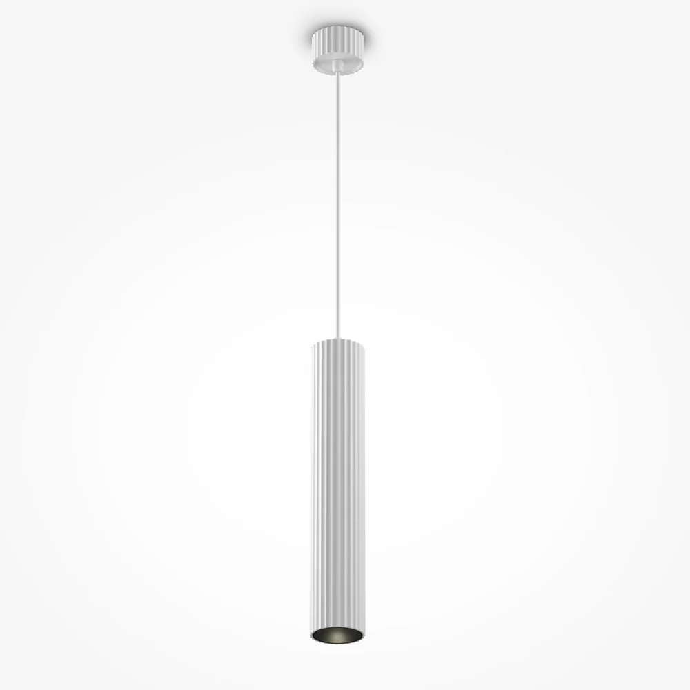 Calipso Pendant- Black/ White Finish