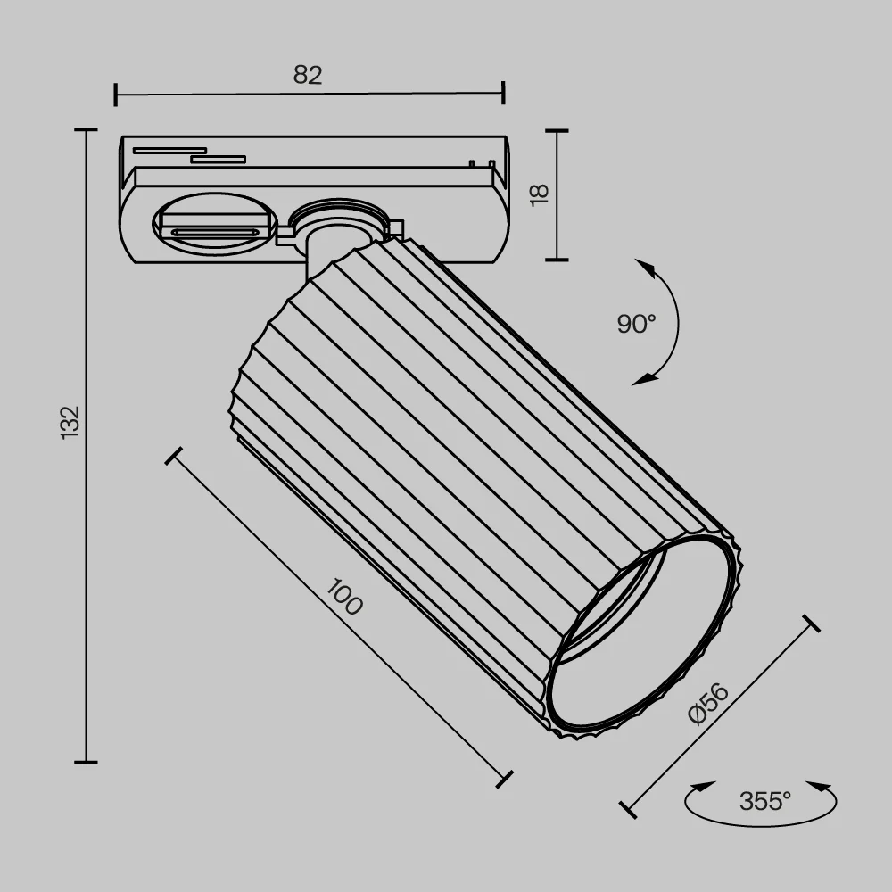Calipso Unity Track Lighting GU10 - Image 16