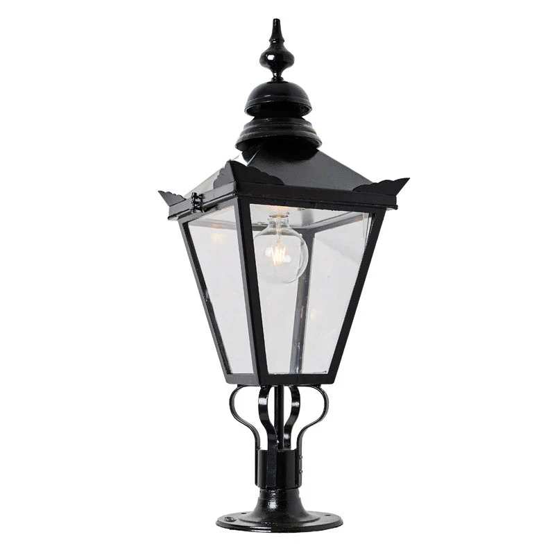 Camberwell 1Lt Flat Pier Lamp - Cast Iron
