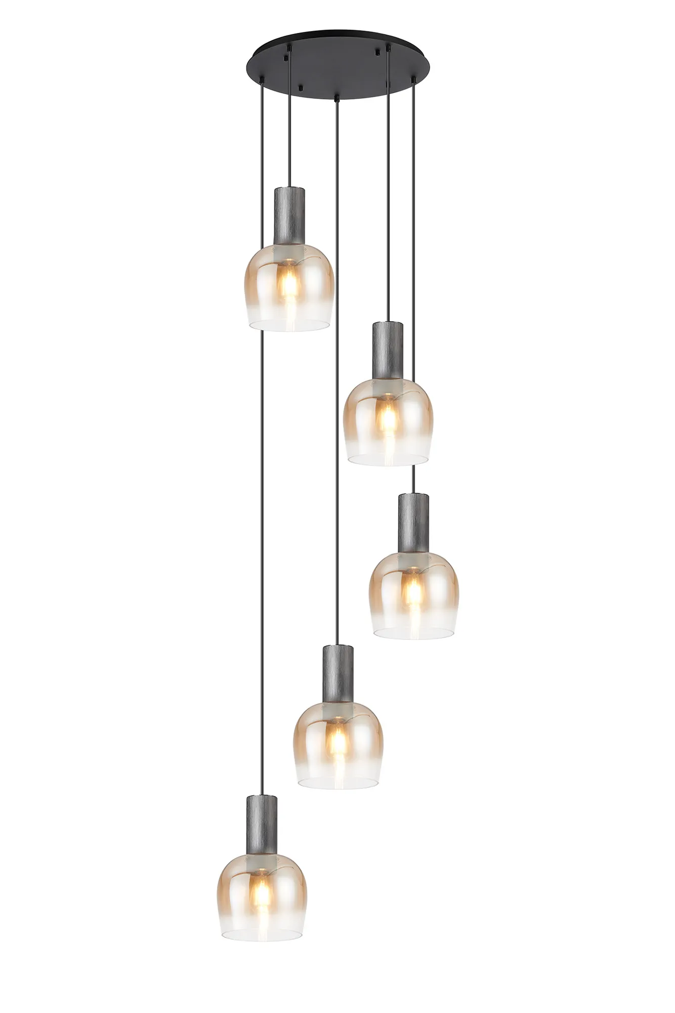 Camden 3/5 Lt Round Pendant In Various Finishes - Image 28