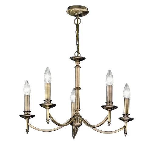 Camilla 3/5/8Lt Fitting Only - Bronze /Chrome Finish