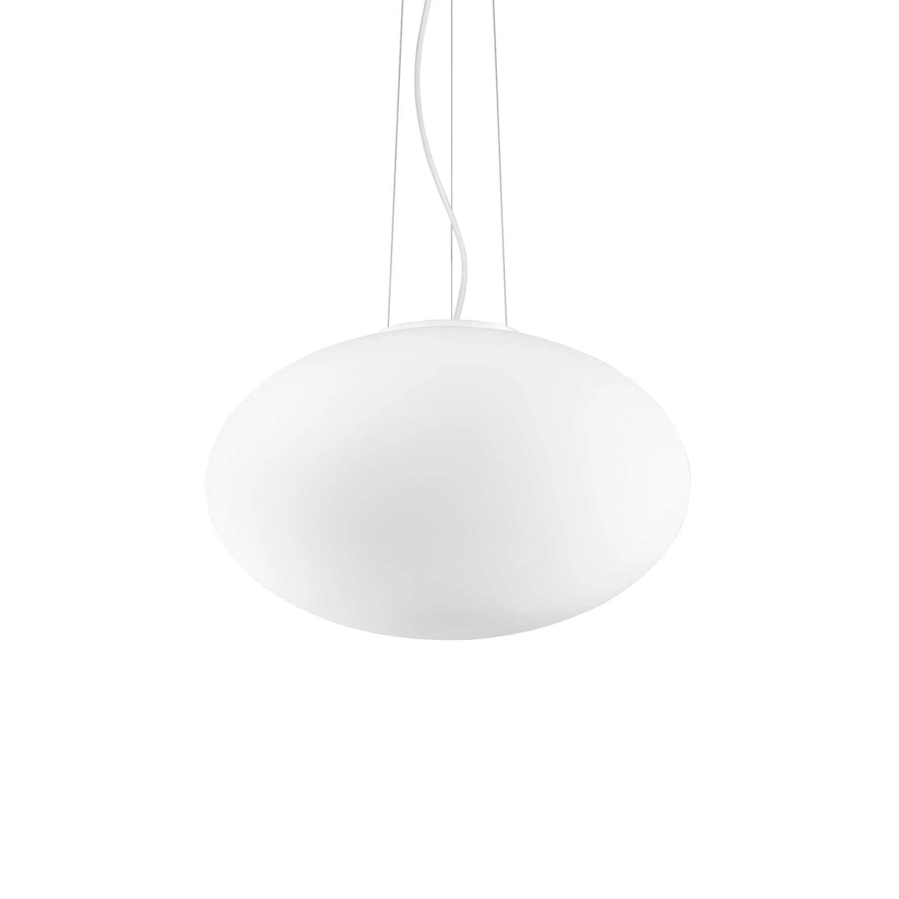 Candy Medium/Large Pendant - White Finish