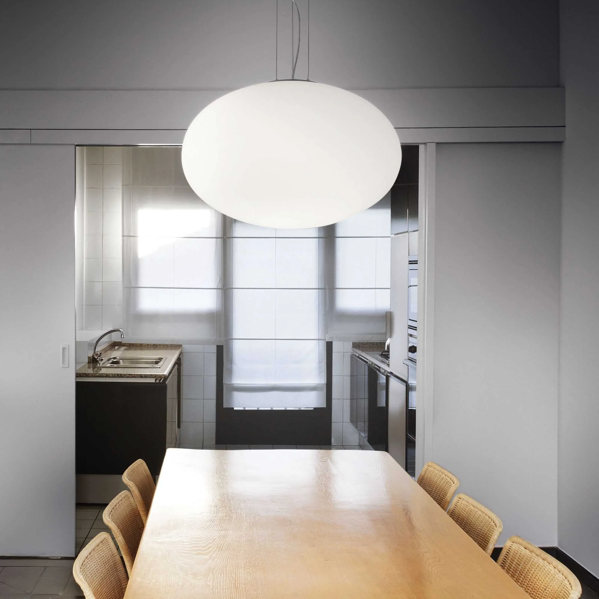 Candy Medium/Large Pendant - White Finish - Image 4