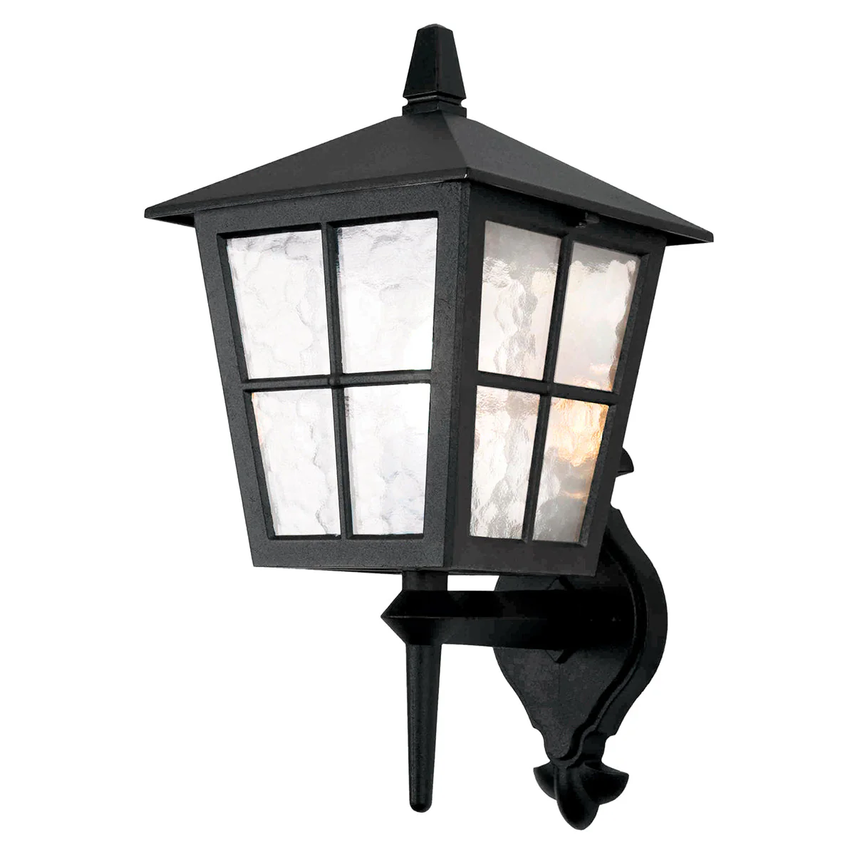 Canterbury Up/Down Wall Lantern - Black Finish