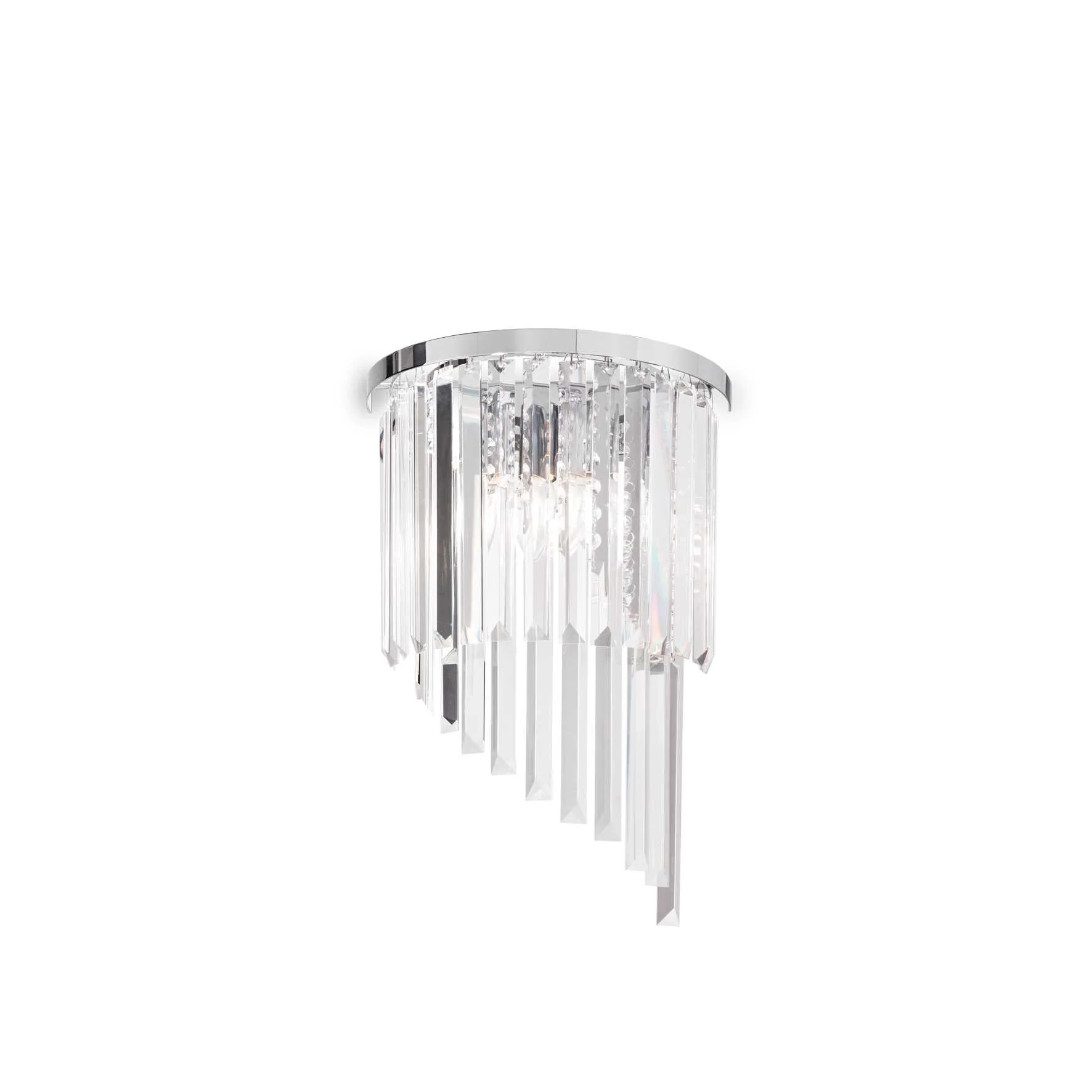 Carlton Wall Light - Chrome/Gold Finish