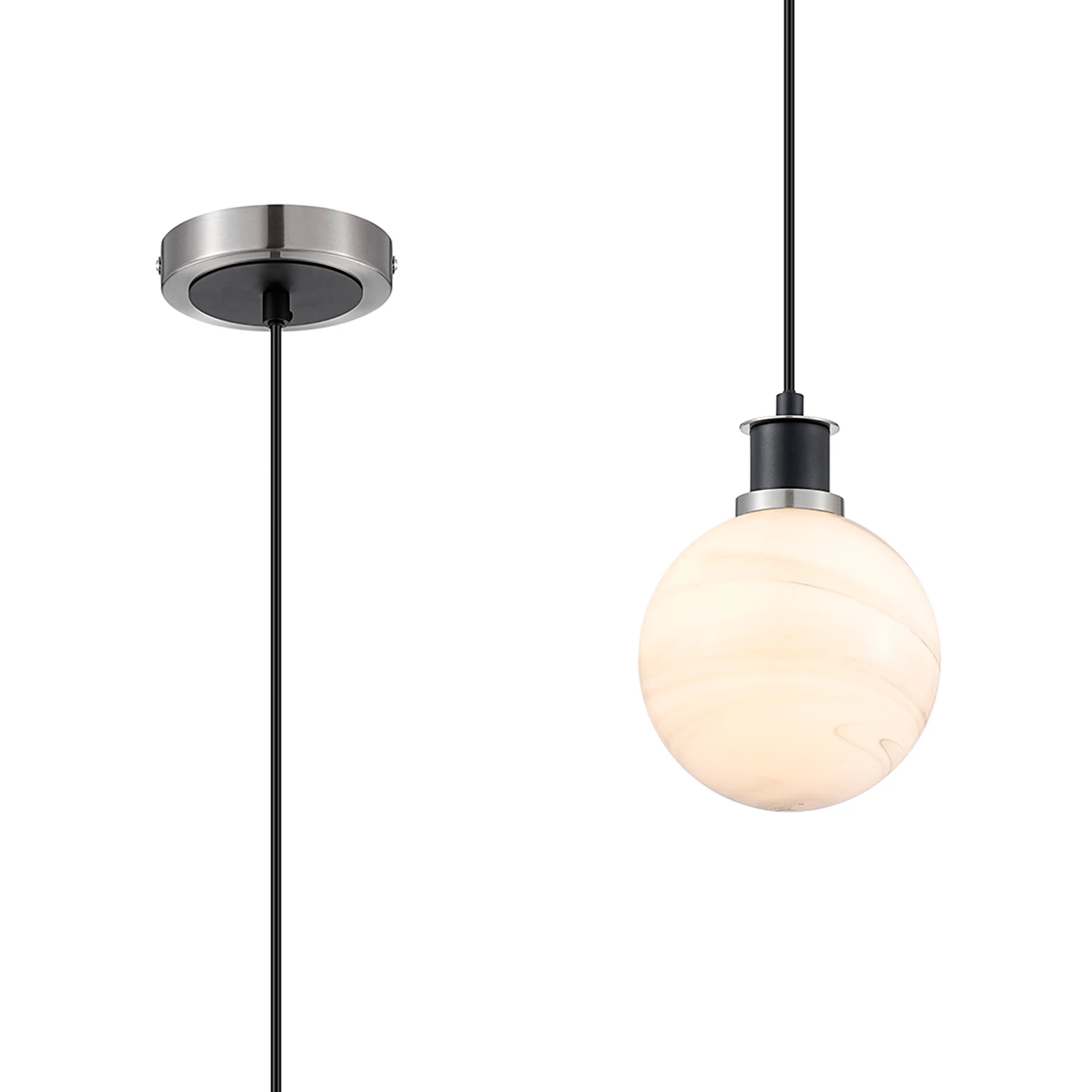Cassie  Bathroom Pendant IP44- Various Finishes - Image 34