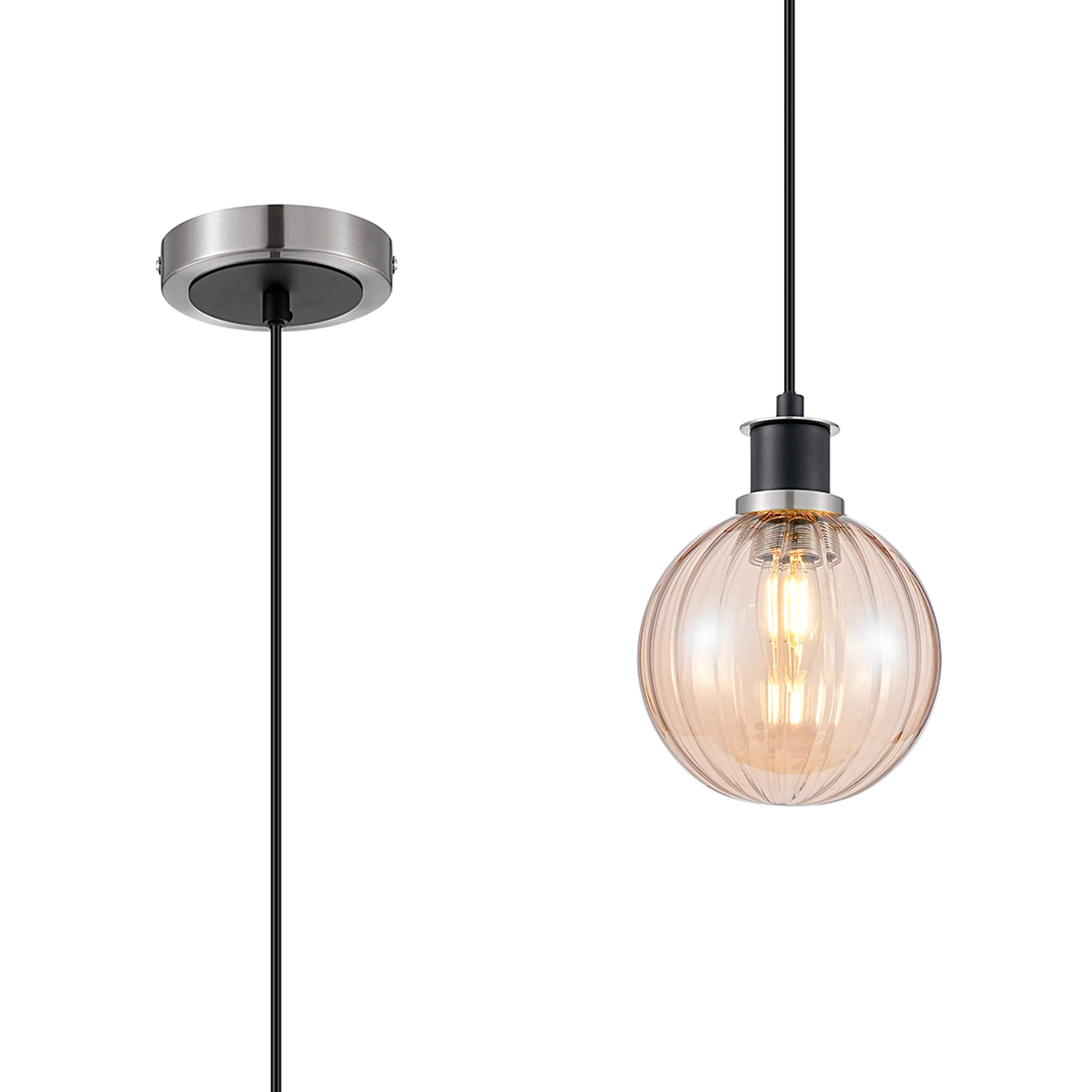 Cassie  Bathroom Pendant IP44- Various Finishes - Image 51