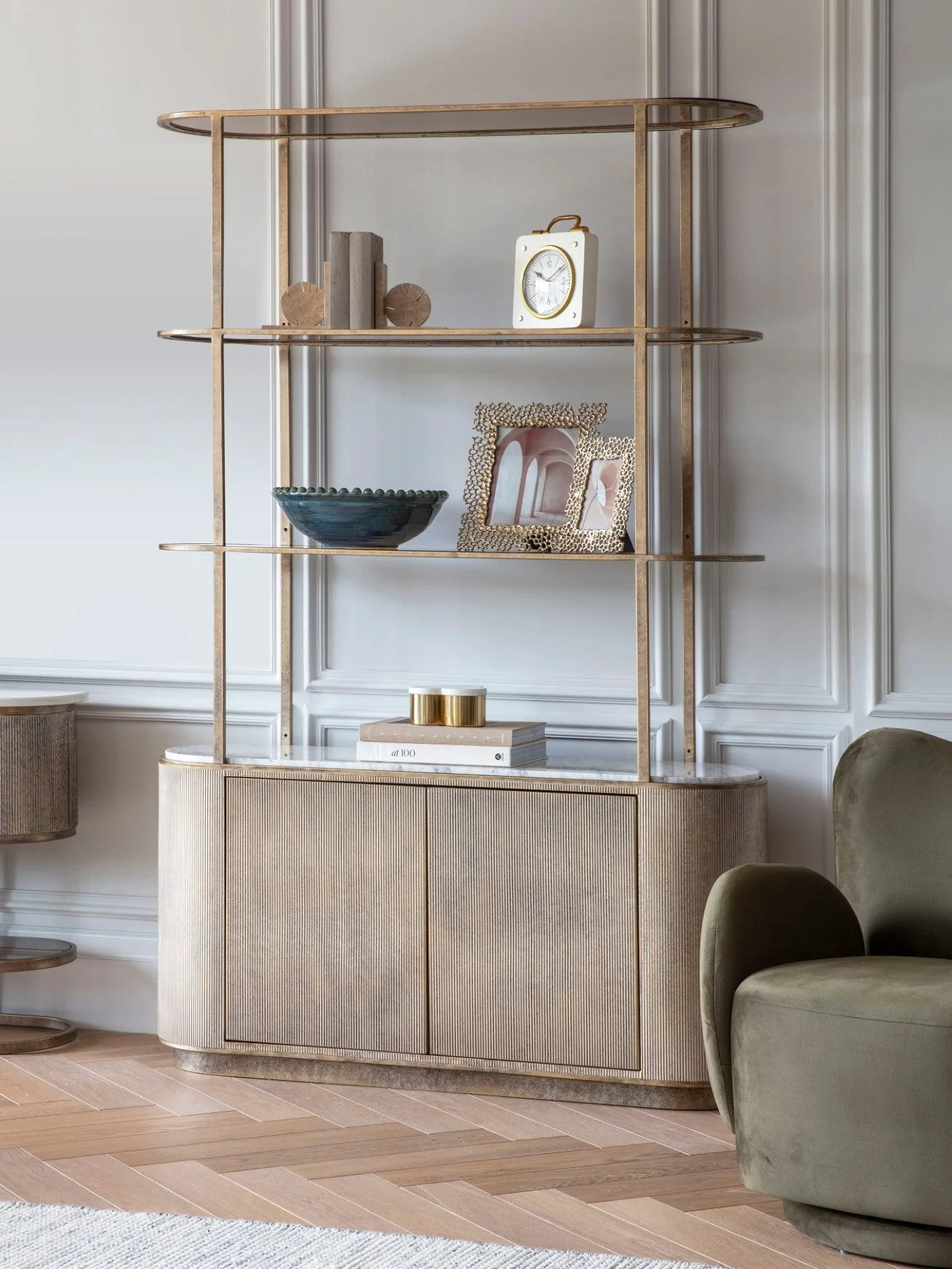 Catania Travertine Bookends - Image 7