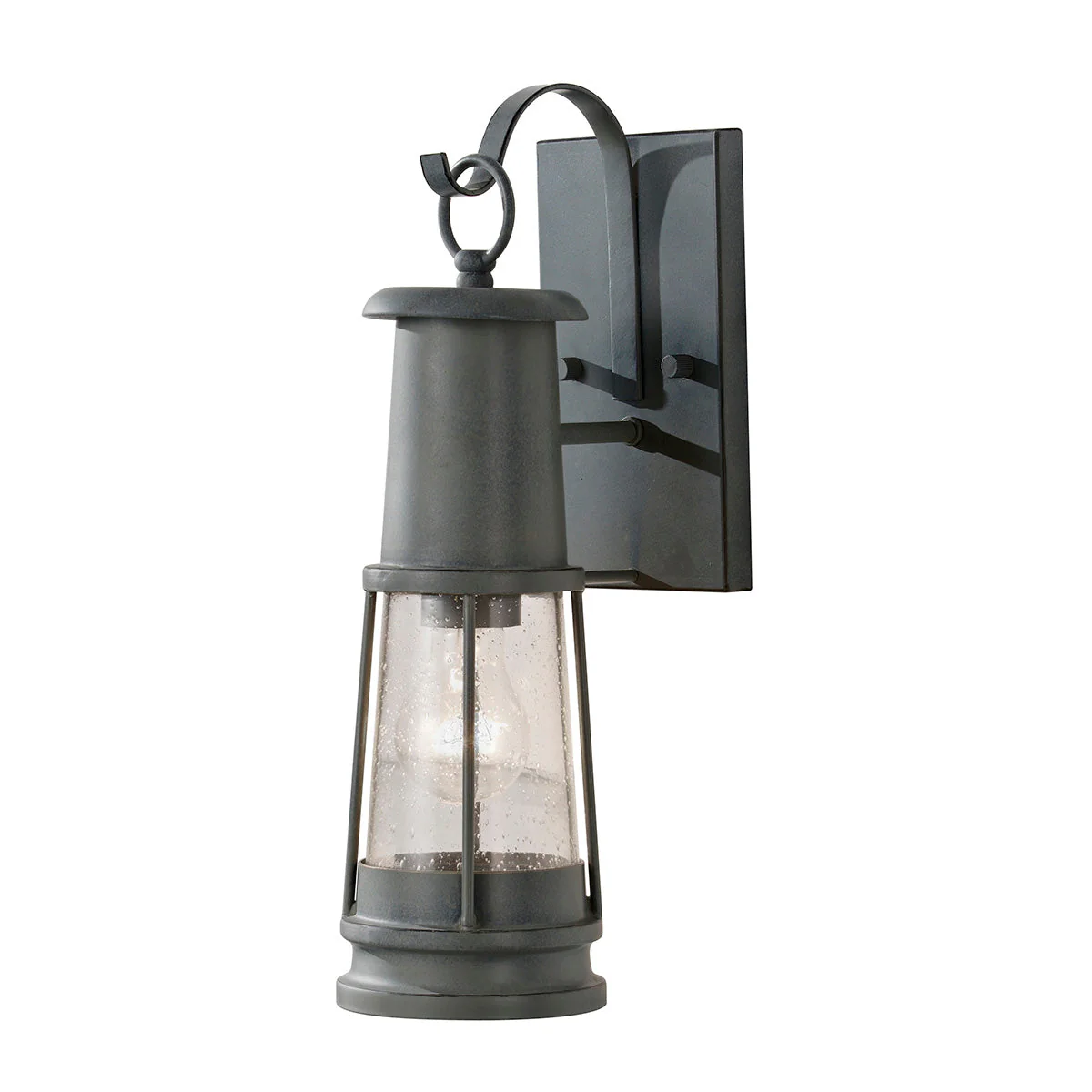 Chelsea Harbor Wall Lantern – Storm Cloud Finish