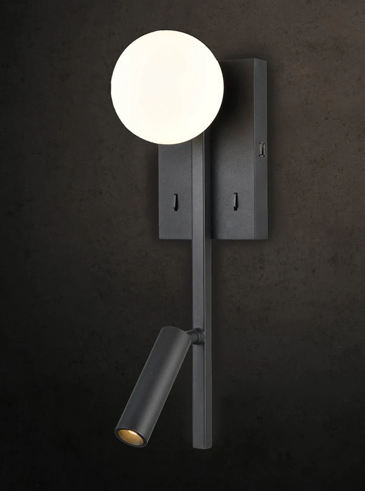 Circa LED Reading Light LED 
Black - Image 2