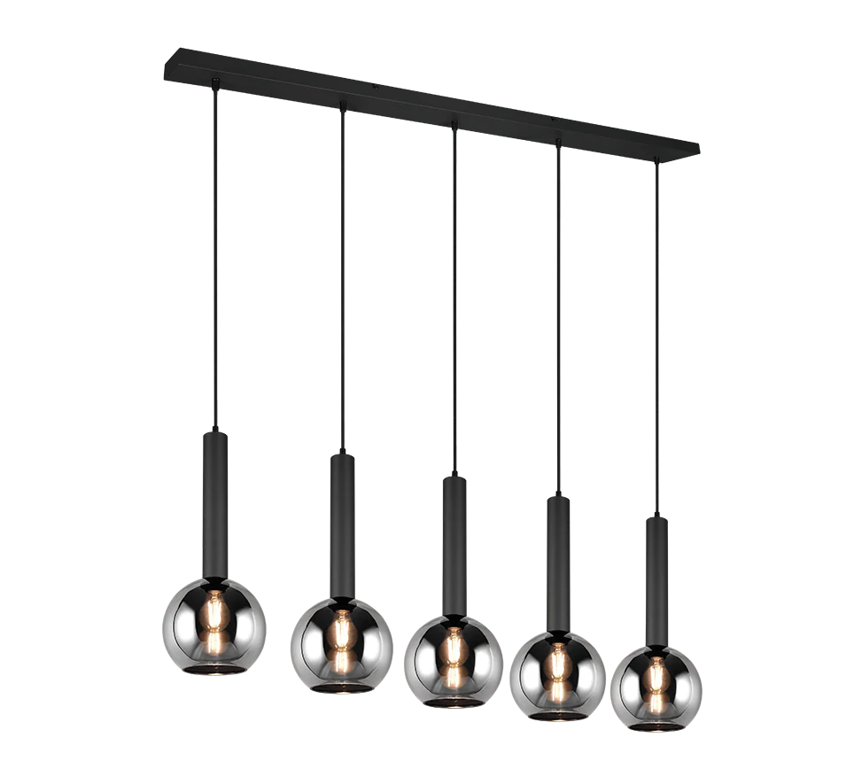 Clayton 5Lt Linear Pendant