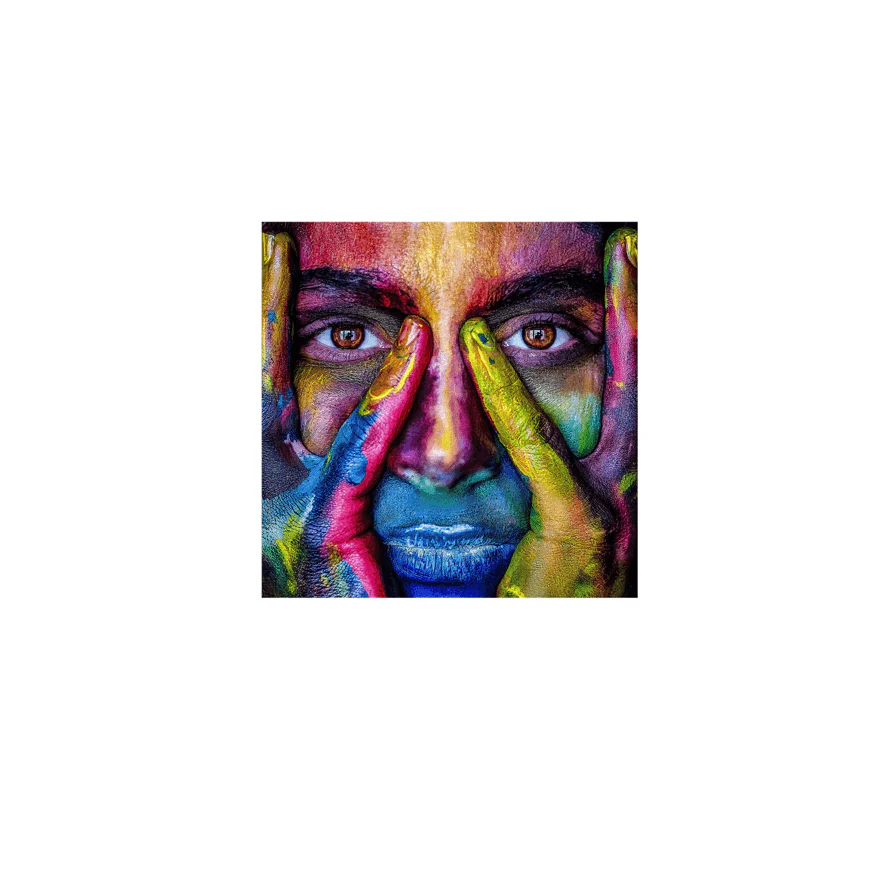COLORES Wall Art PHOTOGRAPHY, 100x100