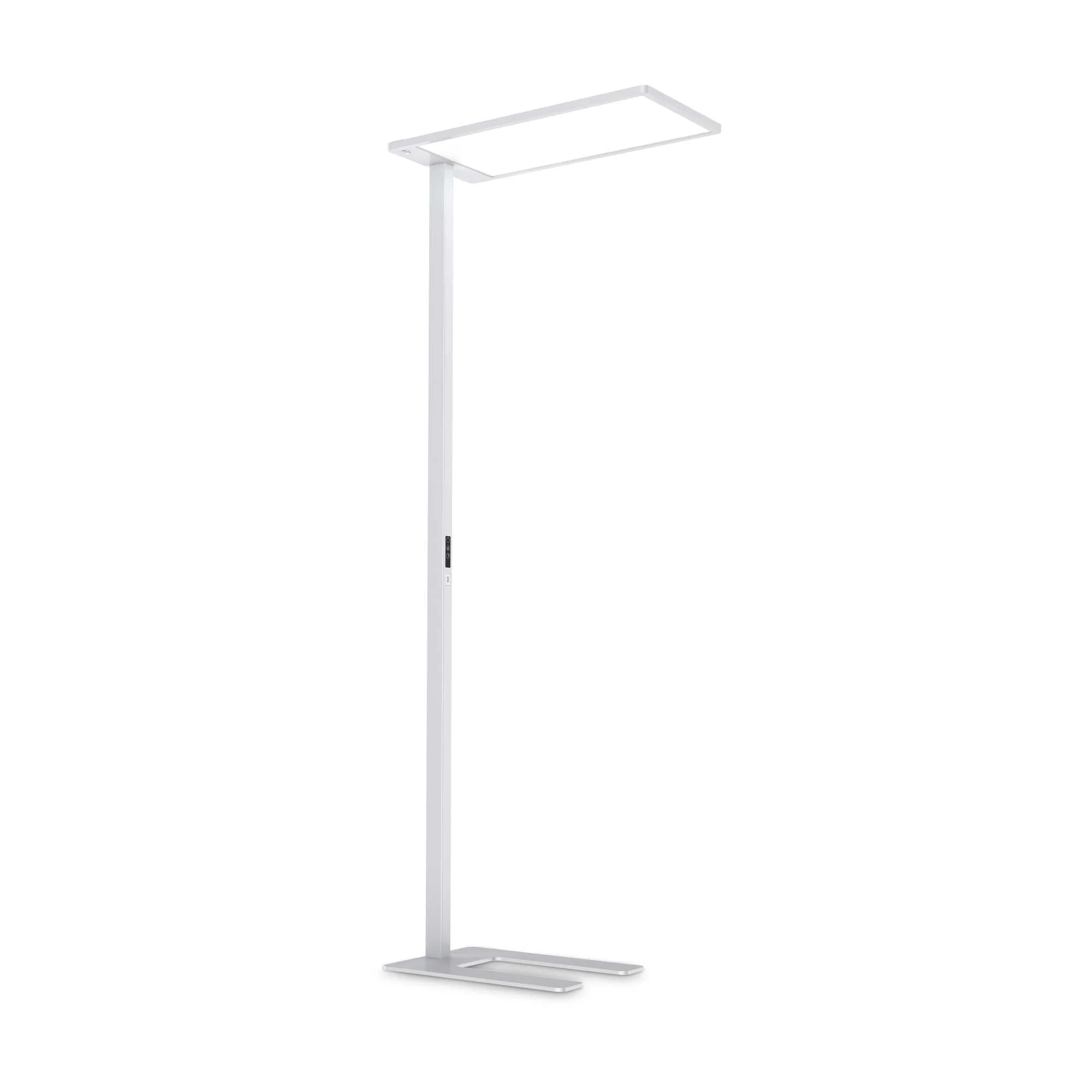 Comfort 3000K/4000K LED Floor Lamp - Black/White Finish
