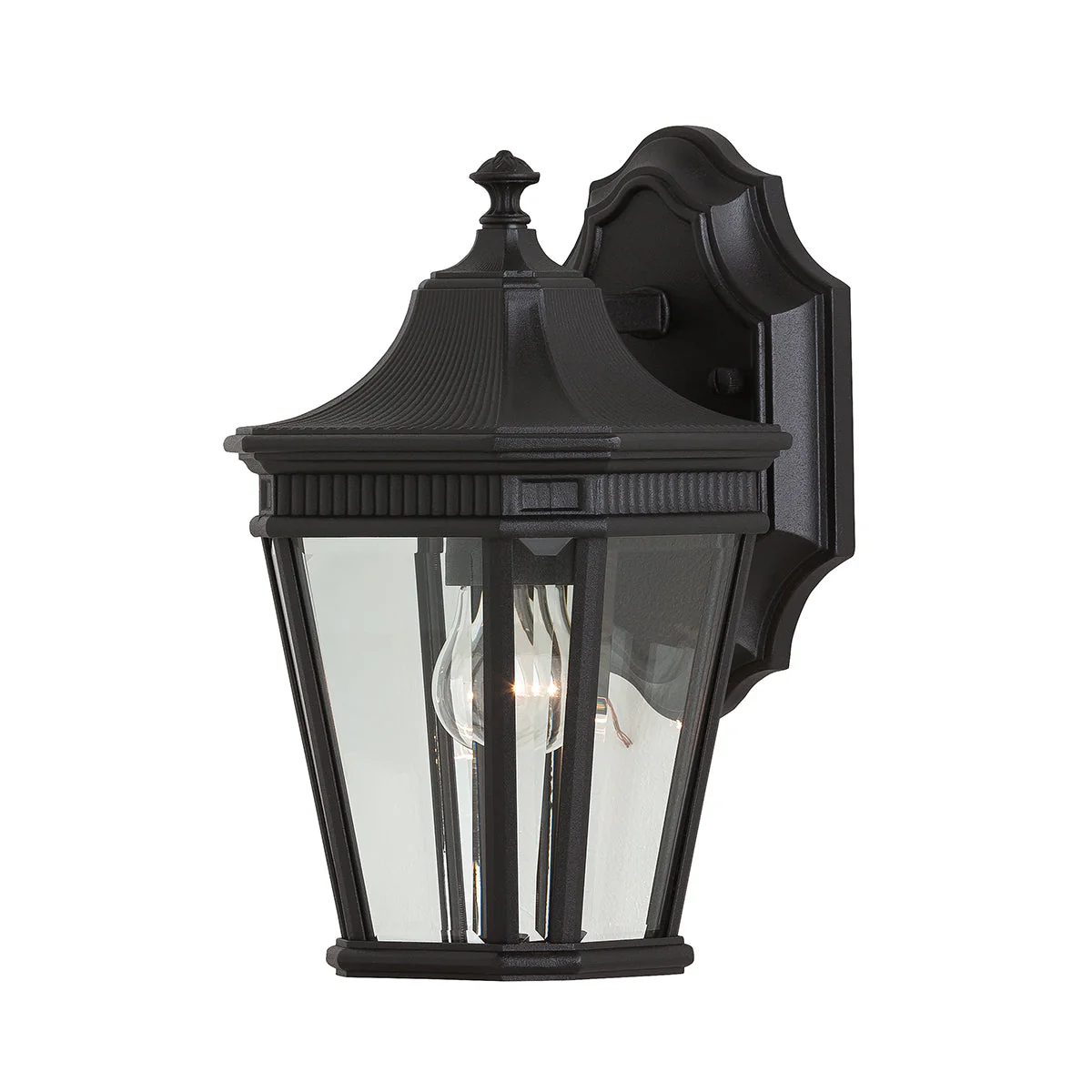 Cotswold Lane Small/Medium/Large Wall Lantern - Black Finish