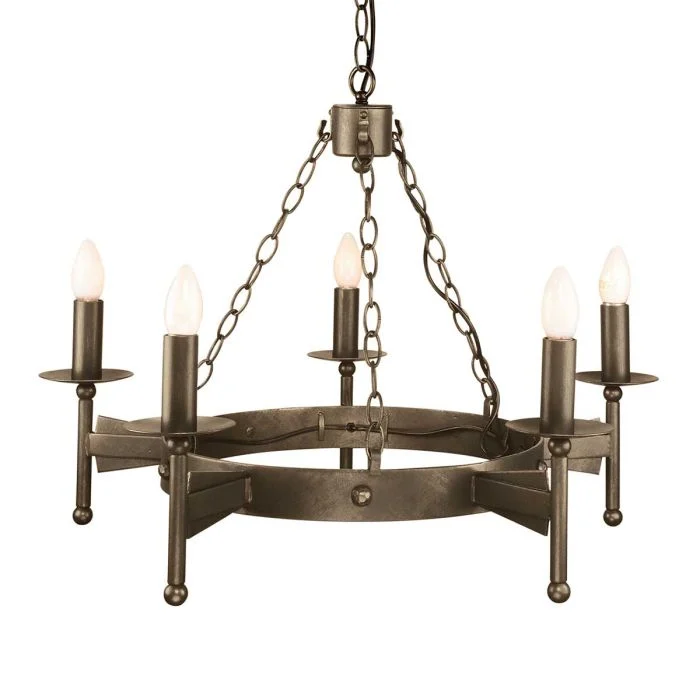 Cromwell Light Chandelier - Old Bronze - 3/5lt