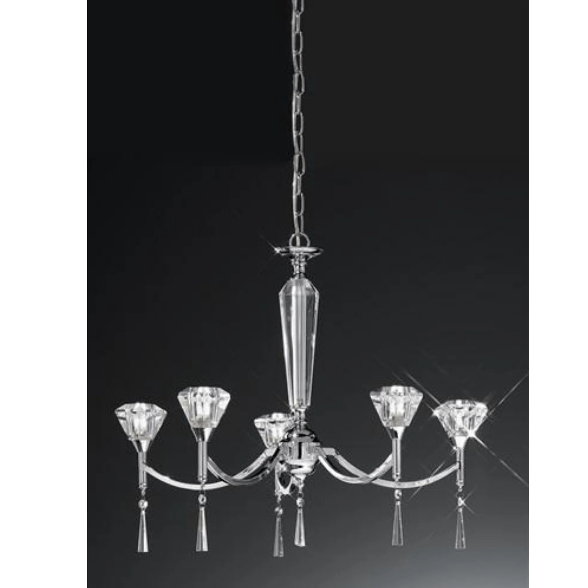 Crystelle 5/8 Light Chandelier - Image 2