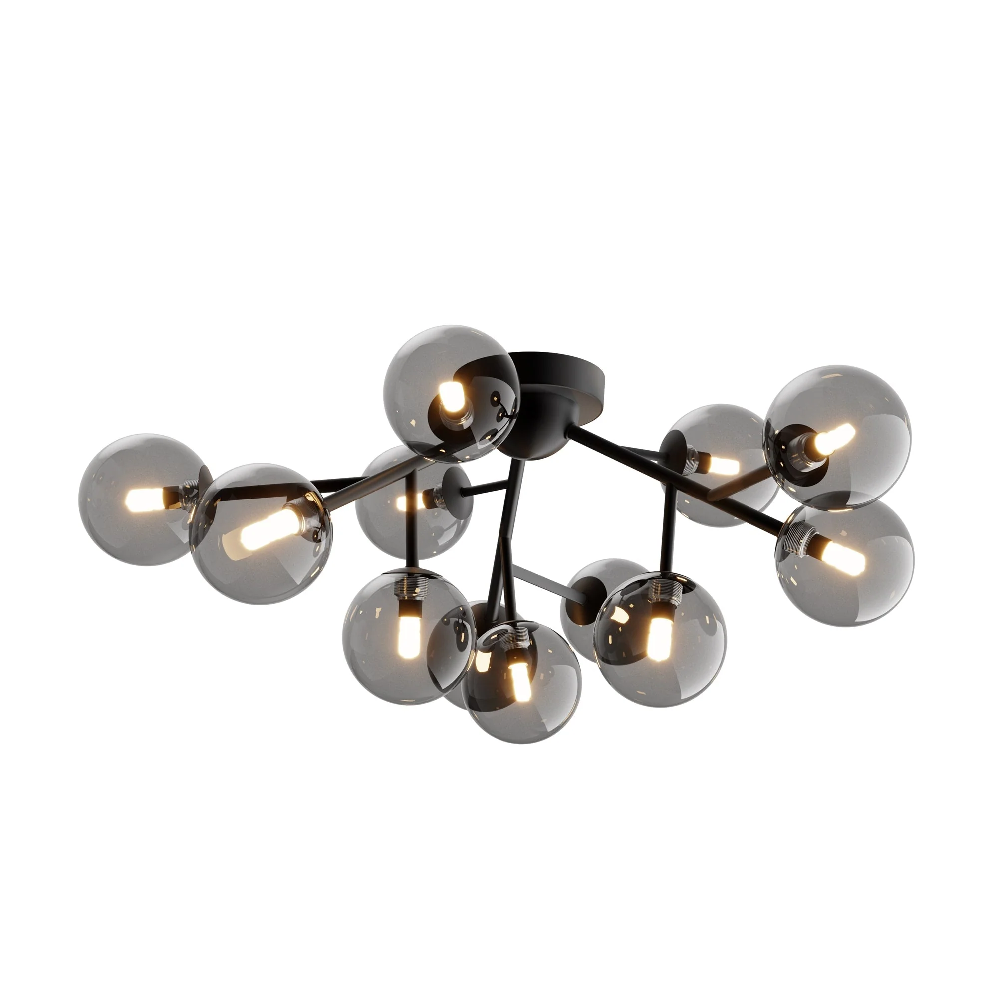 Dallas 12lt/20lt Semi-Flush Ceiling Light - Various Finishes
