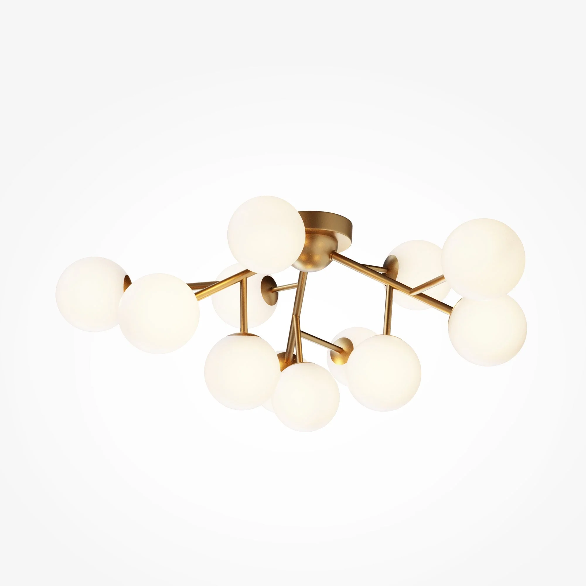Dallas 12lt/20lt Semi-Flush Ceiling Light - Various Finishes - Image 11
