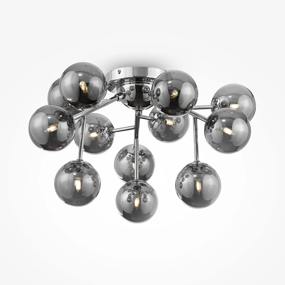 Dallas 12lt/20lt Semi-Flush Ceiling Light - Various Finishes - Image 15