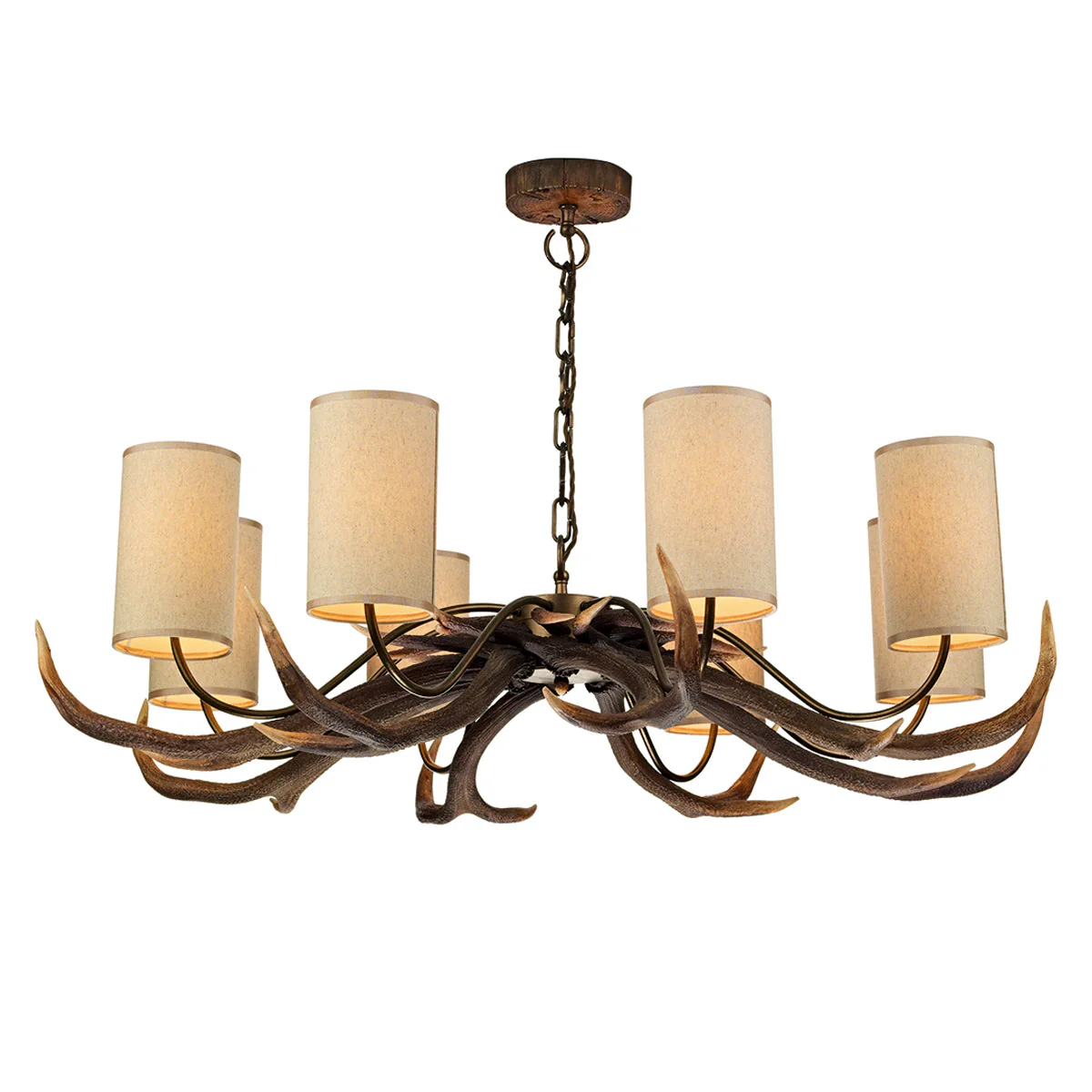 Antler 3/5/6/8Lt Multi-Arm Pendant Various Finish - Image 12