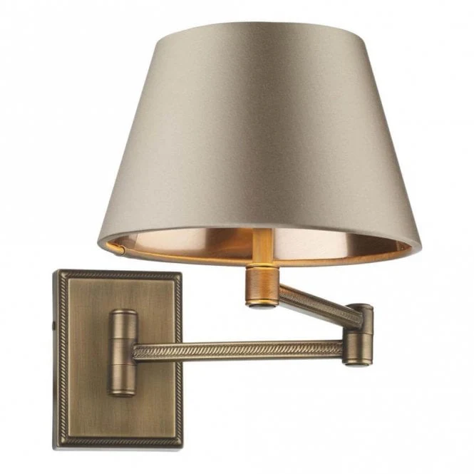 Pimlico Wall antique Brass with Swivel Arm (fitting only)