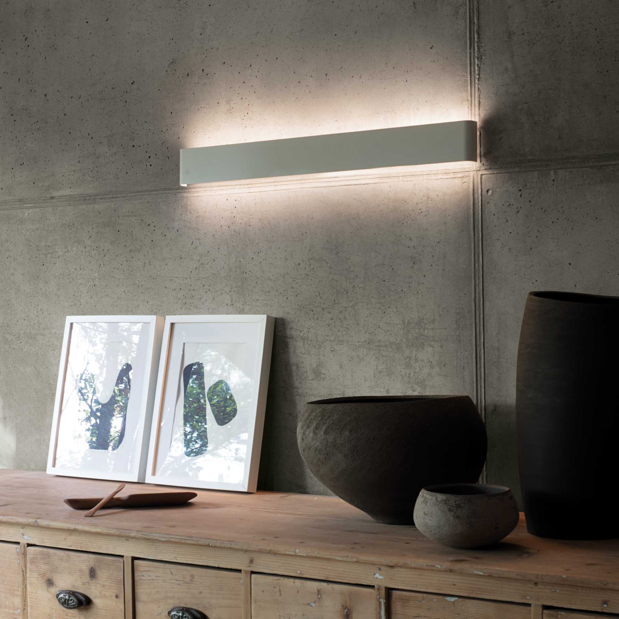Delta Wall Light Fitting LED - White/Black Finish - Image 13