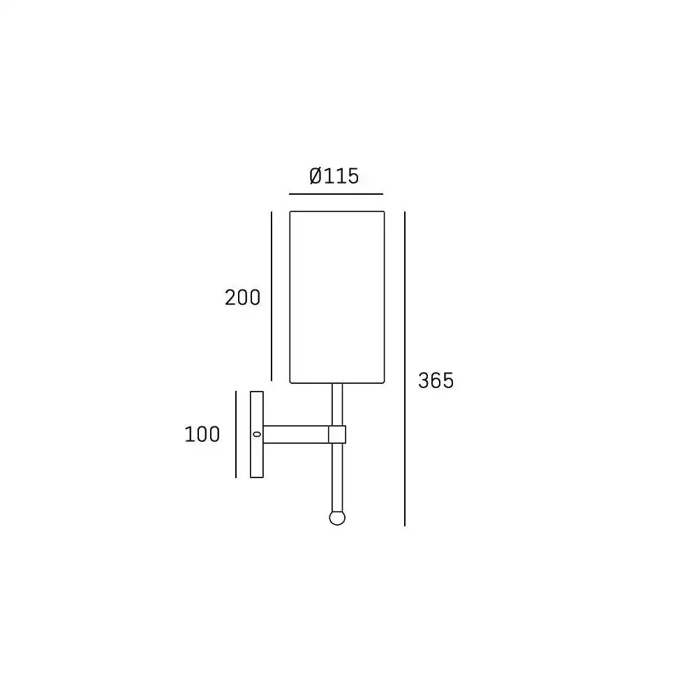 Denver Single wall Light Brass/ Nickel - Promotional Offer - Image 7