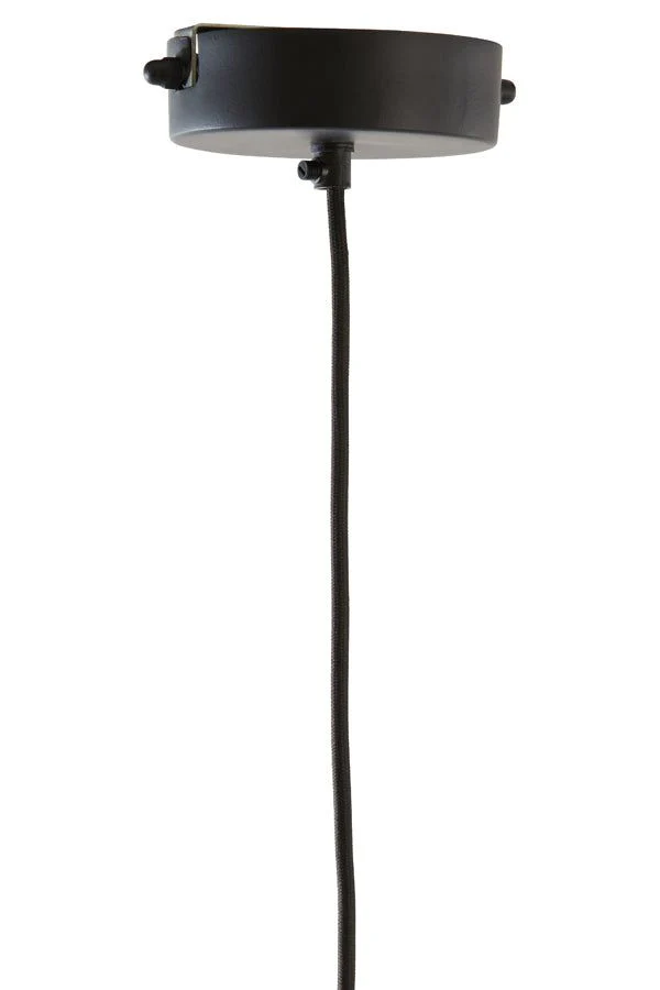 Desi Medium/Large Hanging Lamp - Matt Bronze/Golden Sand Finish - Image 7