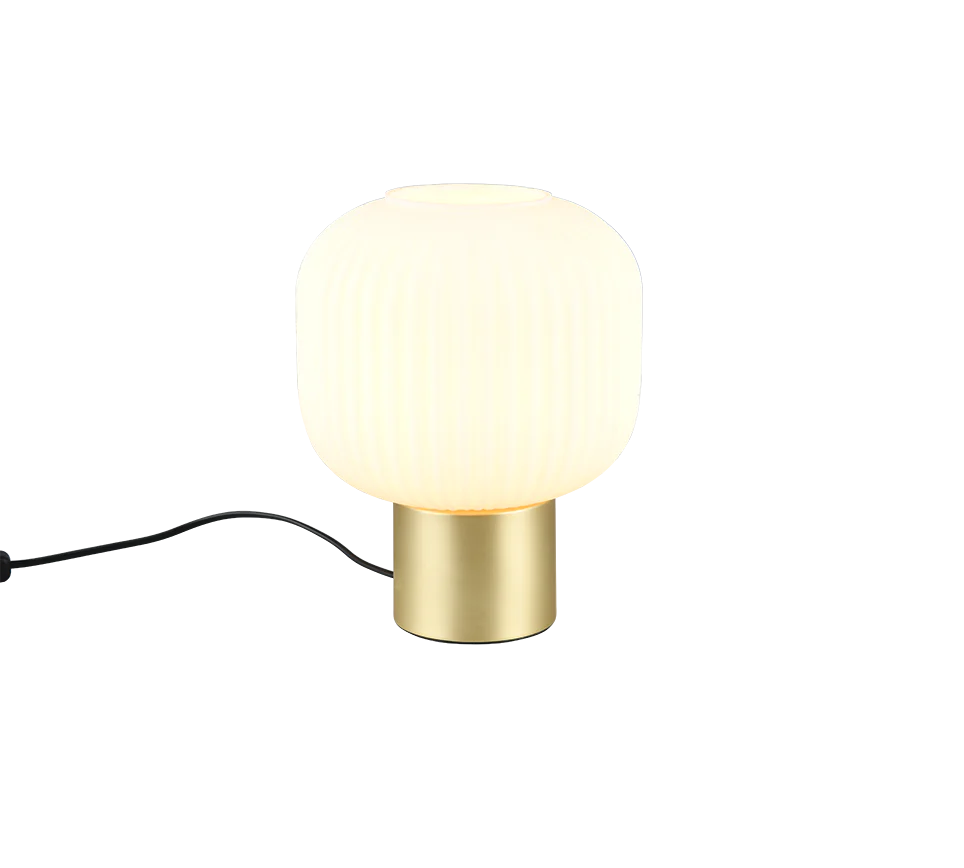 Diva Table Lamp - Black/Brass