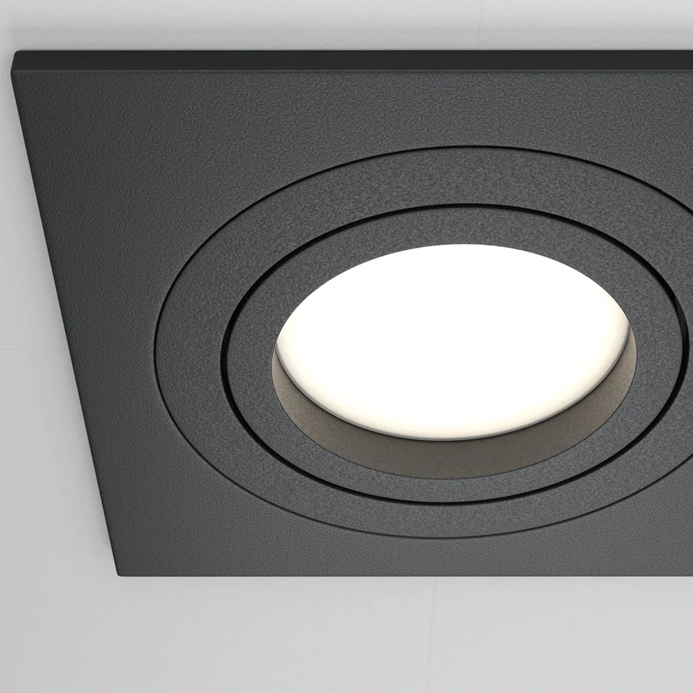 Atom Downlight Recessed Celling Light - White/Black/Silver Finish - Image 14