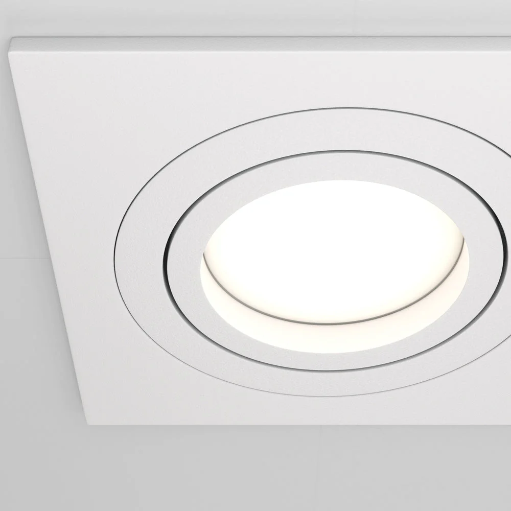 Atom Downlight Recessed Celling Light - White/Black/Silver Finish - Image 24