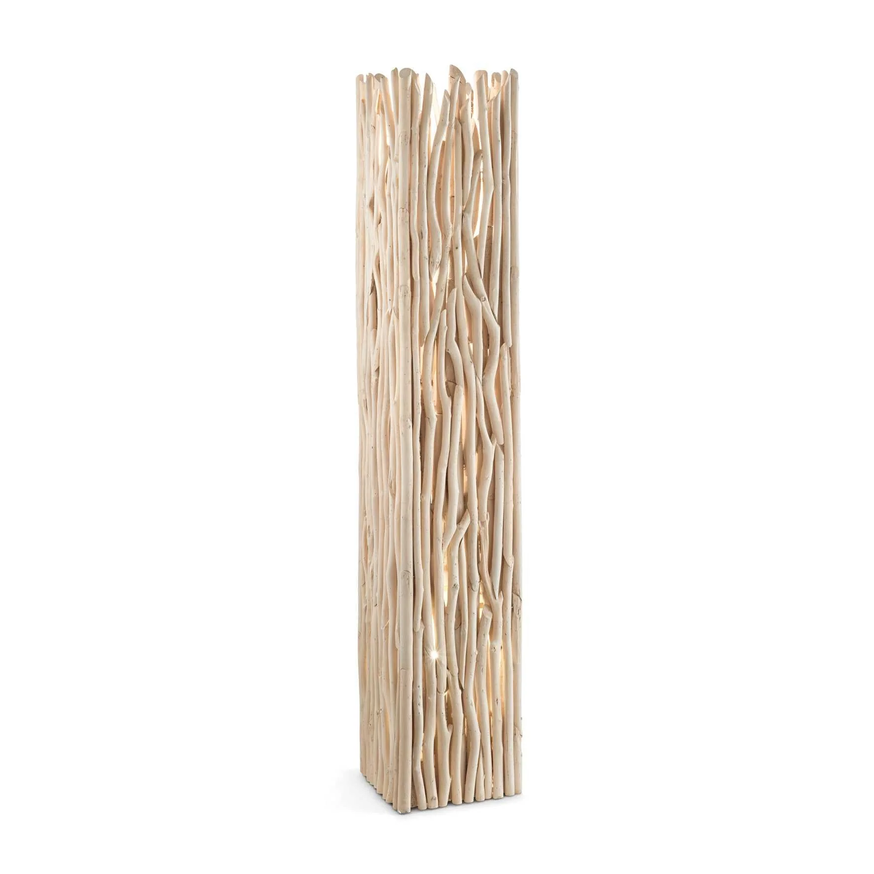 Driftwood Floor Lamp - Wood Finish