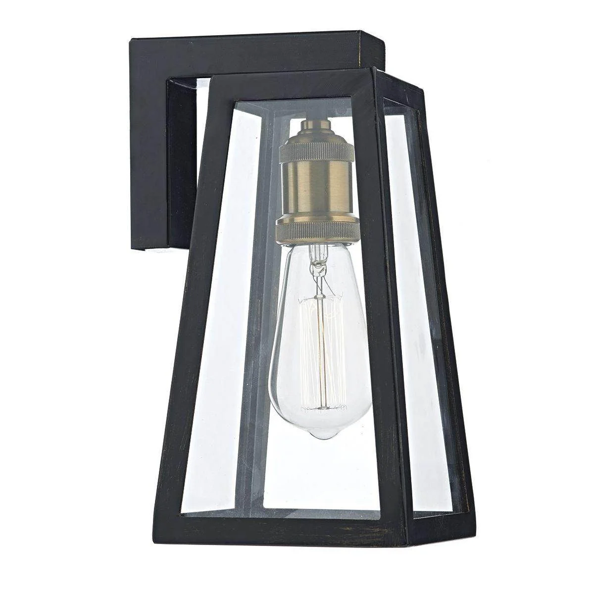 Duval Wall Bracket Downlight Black IP43