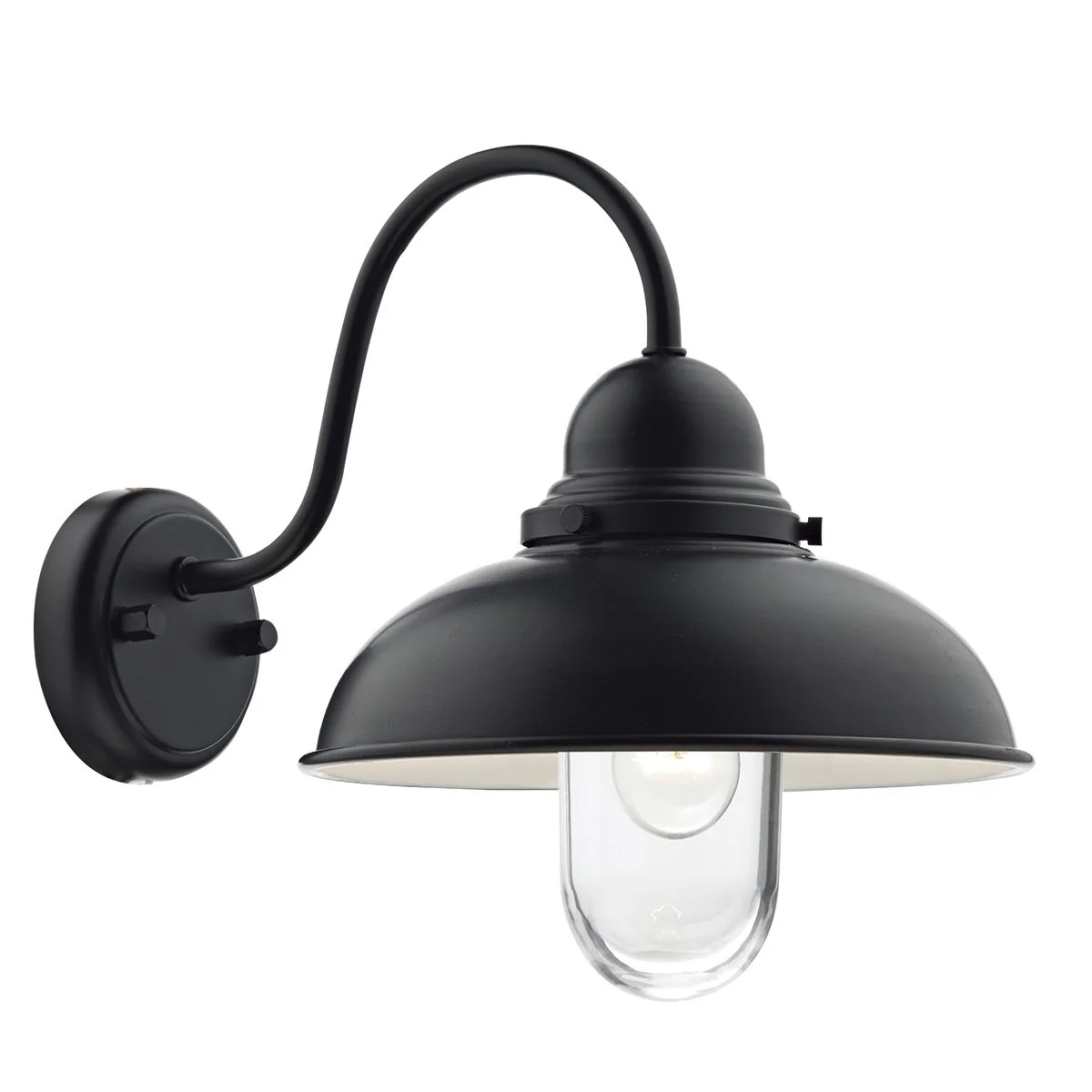 Dynamo Outdoor Wall Light Matt Black IP44