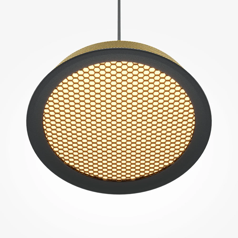 El Plate Pendant lamp- Black/ White Finishes - Image 7