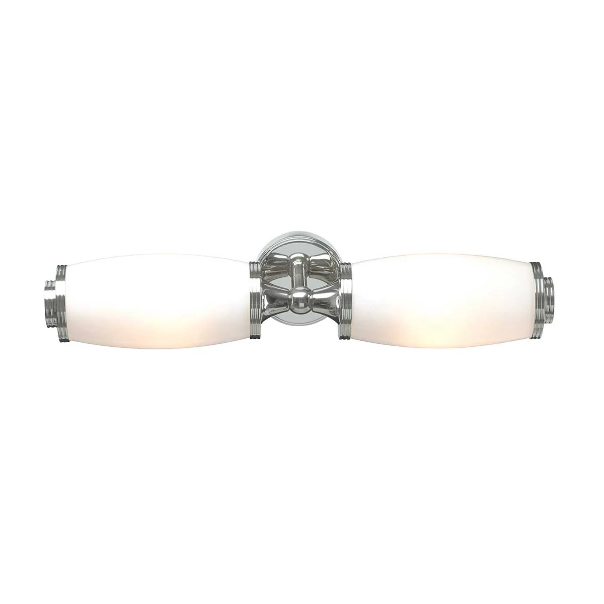 Eliot 2 Light Wall Light – Polished Chrome/Polished Brass IP44 - Image 2