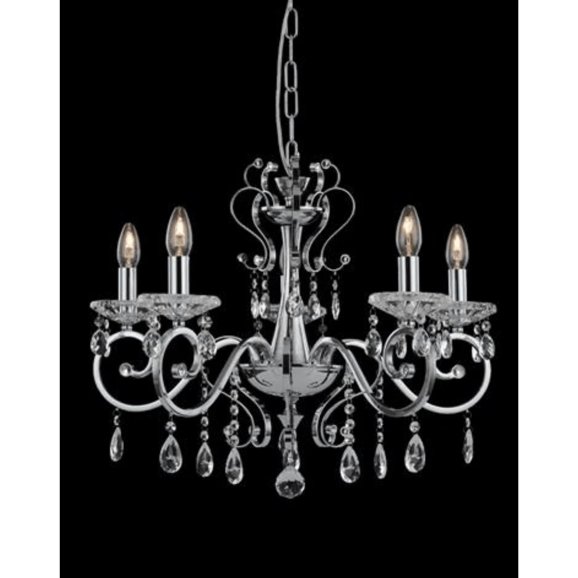 Elodie 5Lt Chandelier