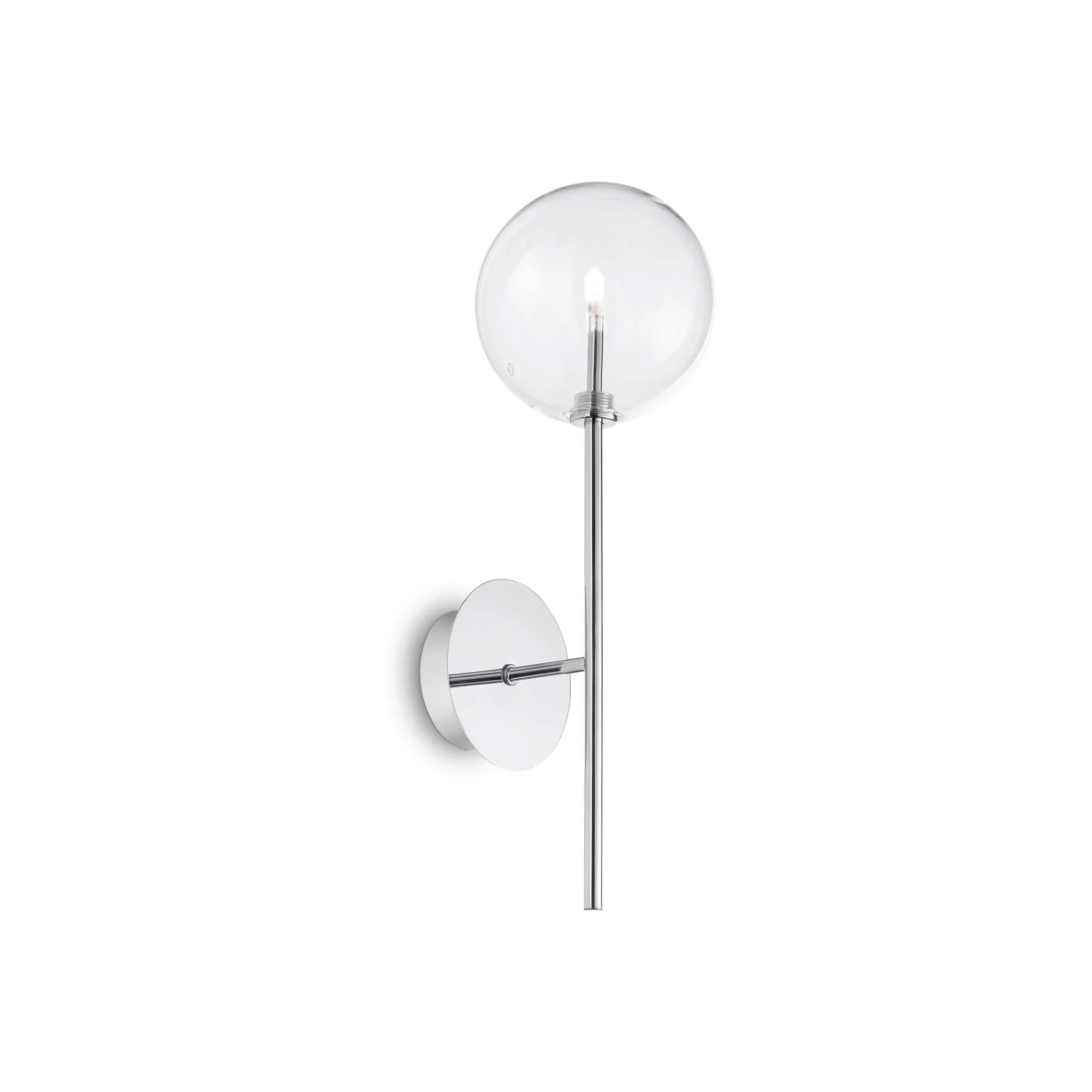 Equinoxe Wall Lamp - Chrome/Antique Brass Finish