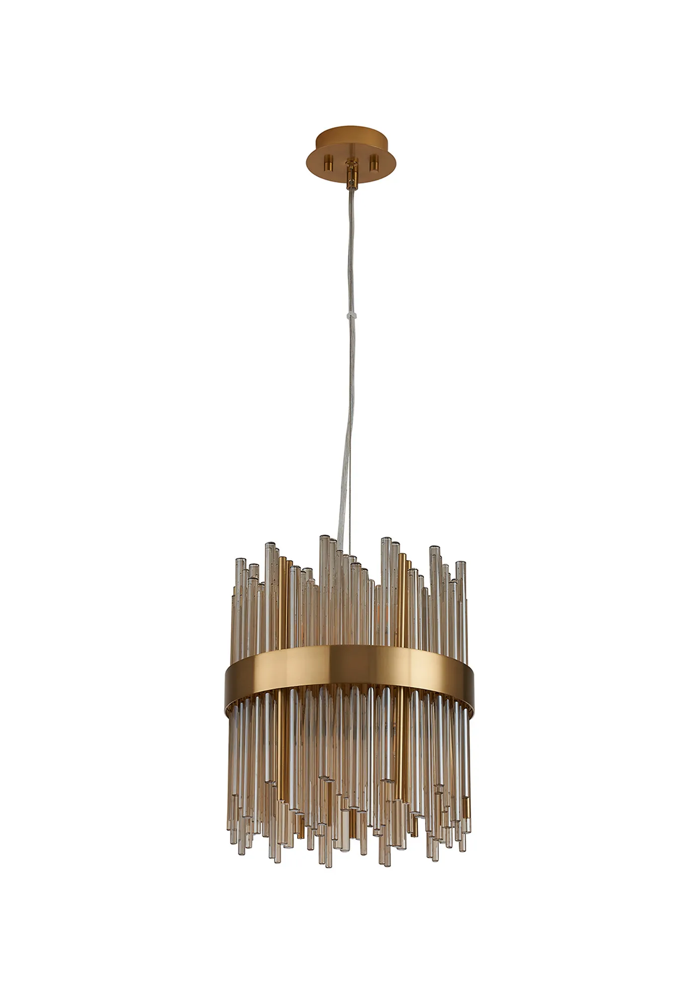 Erin 9/12Lt Glass Rod Pendant Round- Various Finishes - Image 45