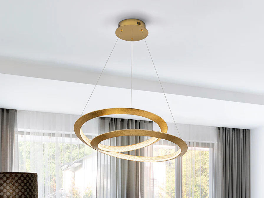Eternity LED Ceiling Light - Gold Leaf - Image 5