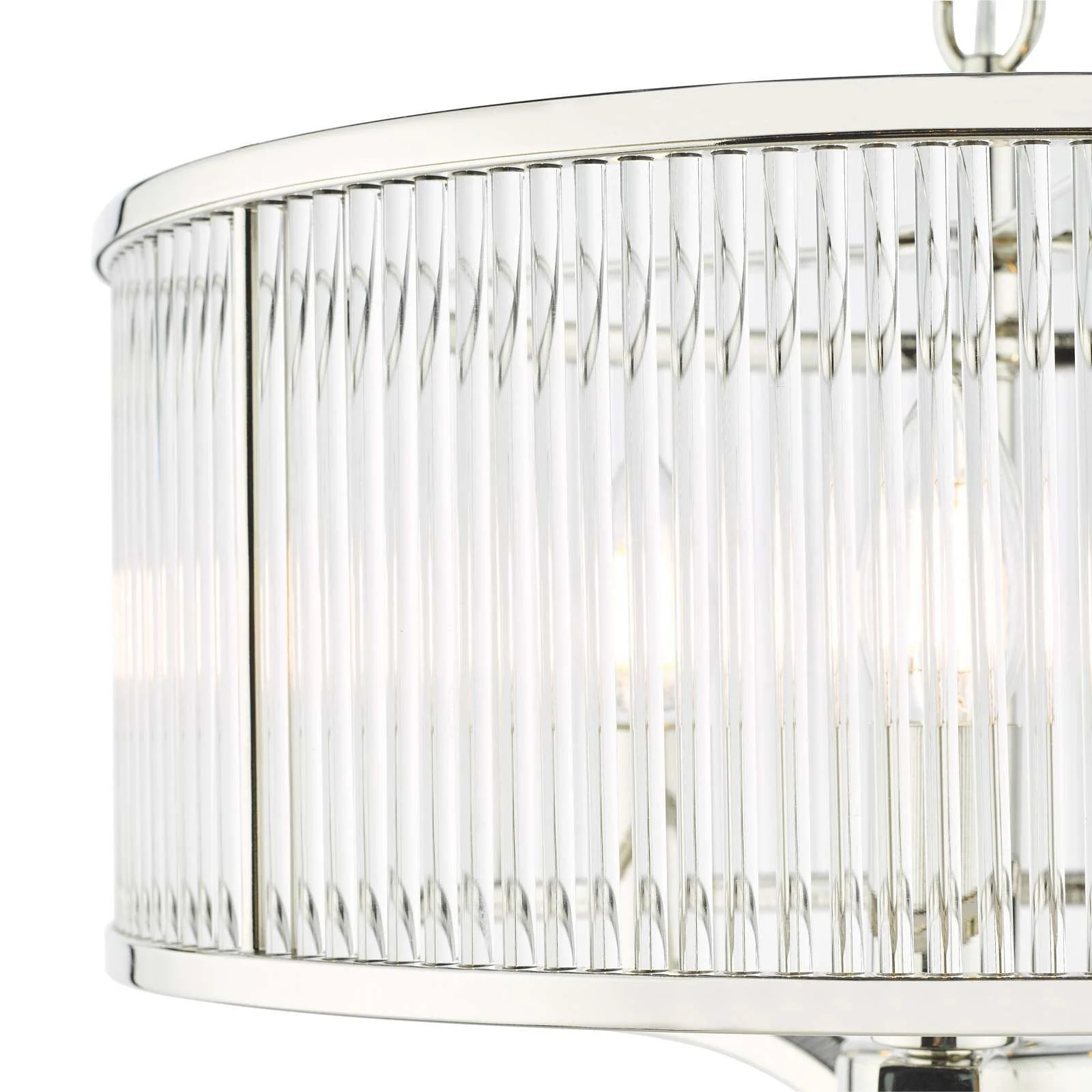 Evelyn 3 Light Pendant Antique Bronze / Polished Nickel - Image 13